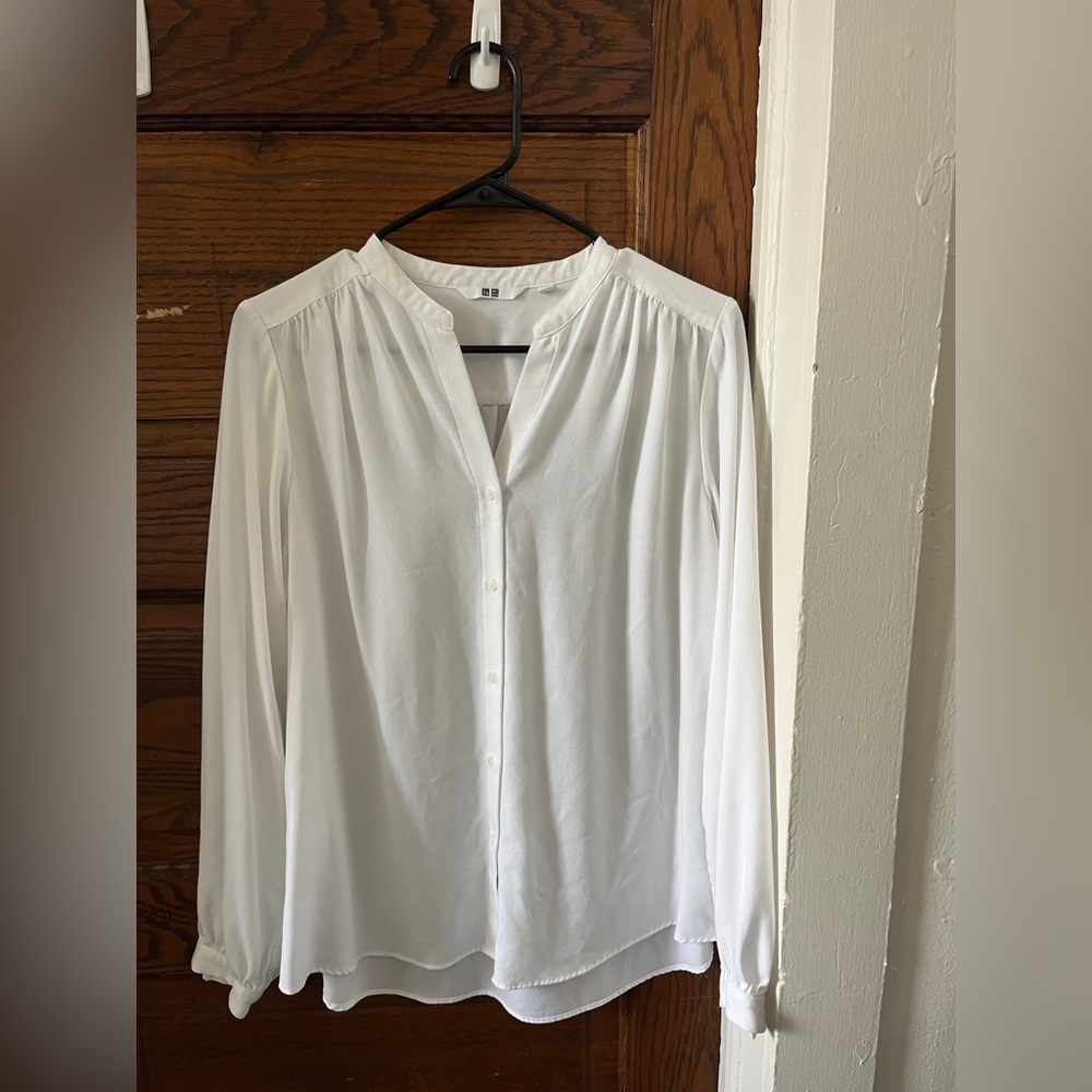 Uniqlo White Women's Top